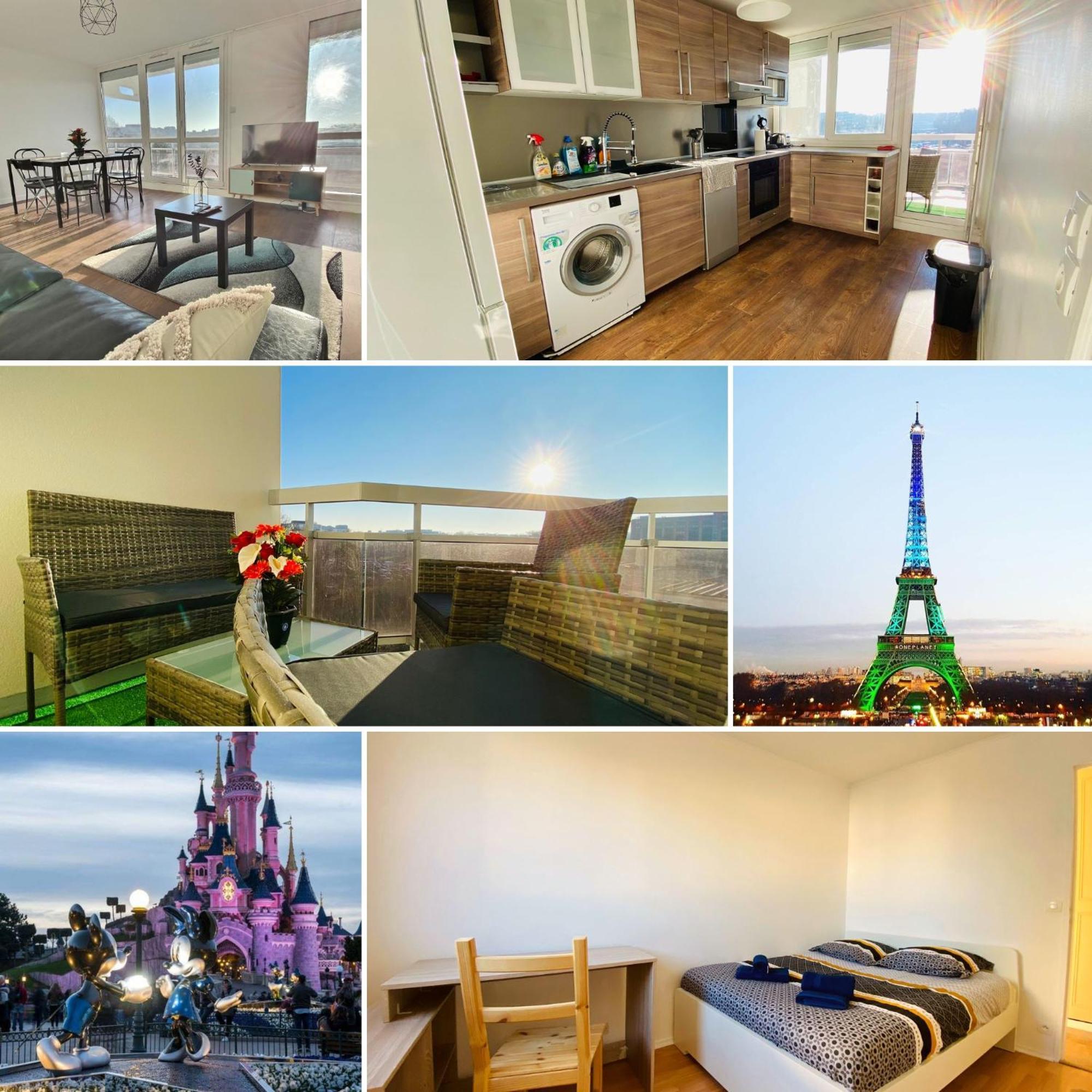 L'Appart Passerelle Paris Et Disney - Cozy Houses Noisy-le-Grand Exteriör bild